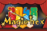 2048: Magic Hex är ett klurigt pusselspel där du måste använda dina snabba