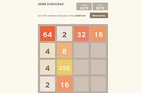 Slå ihop brickor för att nå 2048!