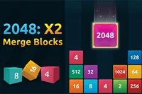 En kombination av det klassiska spelet 2048 och Tetris