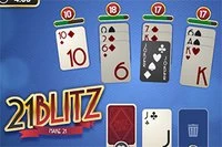 21 Blitz är ett strategiskt kortspel som delar vissa regler med Black Jack