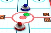 Klassisk Air Hockey i 3D-version