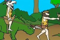Strid mot motståndaren genom att sända ut trupper från olika epoker