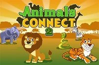 Mahjong Connect med roliga djur