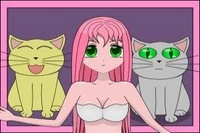 Öppna ögonen för en kawaii animevärld med Anime Girls Dress Up