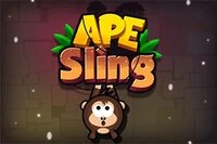 APE Sling är ett arkadspel där du svingar din karaktär APE för att klara