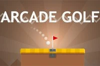 Spela genom hålen på denna minimalistiska golfbana