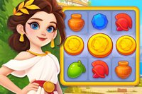 Starta en mytisk resa i Athena Match, ett Match 3-spel i antikens Grekland