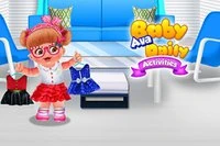 Baby Avas Dagliga Aktiviteter är ett spel om att lära sig vardagens sysslor