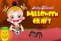 Hurra! Baby Hazels skola firar Halloween-pyssel dag