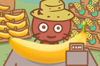 Upplev Banana Farm, ett avslappnat affärsspel för kattälskare