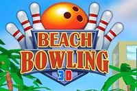 Bowling på en sommarstrand i fantastisk 3D