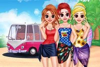 I spelet Besties Summer Vacation planerar Besties en söt sommarsemester