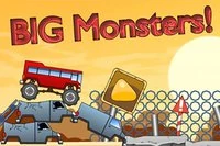 I det här fantastiska HTML5-spelet Big Monsters styr du en monstertruck