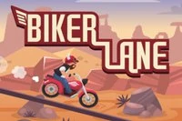 Styr din cykel för att nå flaggan