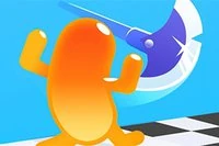Njut av ett nytt stort spring-spel: Blob Giant 3D