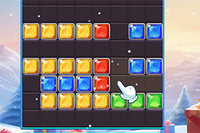 Block Puzzle Frozen Jewels är ett jultema-pusselspel
