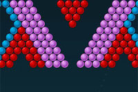 Njut av detta bubble shooter-spel
