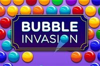Bubble Invasion är inte ett vanligt bubble shooter-spel!