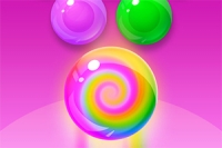 Följ med in i en söt värld av roligt med Bubble Shooter Candy 3