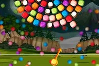 En speciell bubbelskjutare där du hittar ett roterande hjul av bubblor