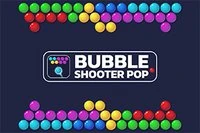 Ditt mål är att skjuta ner alla bubblor på skärmen