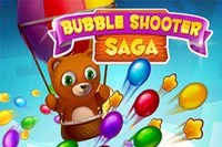 Träffa minst två färgade bubblor