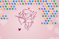 Kärleken är i luften, fångad i bubblor i Bubble Shooter Valentine!