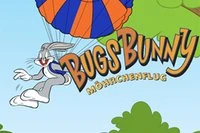 Kanin Bug Bunny blev fascinerad av fallskärmshoppning och hoppar nu ofta från