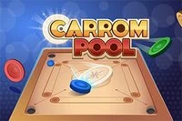 Klassiskt Carrom Pool-spel med brickor