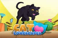 Världen faller med en svansviftning i Cat Lovescapes!