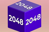 Chain Cube 2048 3D är ett enkelt pusselspel