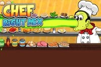 Bli en riktig kock med det roliga spelet Chef Right Mix