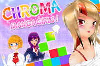 Chroma Manga Girls är ett färgglatt pusselspel