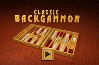 I Klassisk Backgammon kan du spela mot en AI-motståndare eller en annan spelare