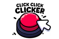 Click Click Clicker är ren, klassisk klickar-galenskap