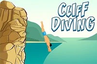 Cliff Diving är ett HTML5-färdighetsspel