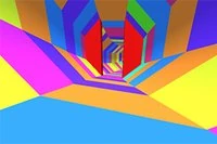 Färgtunnel är ett fartfyllt spel inspirerat av Run 3