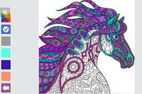 Mandala Målarbok är det perfekta spelet för vuxna och barn att slappna av
