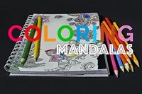 Färgläggningsspel med Mandalas