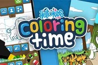Rolig målarbok för barn