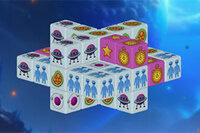 Koppla ihop matchande kuber i en 3D-pusselutmaning