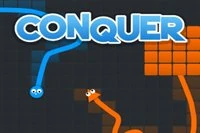 Försök erövra brädet i detta roliga .io-spel