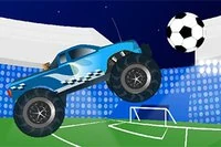 Bilstrider och fotboll förenas i detta fantastiska spel!