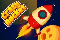 Flytta raketen framåt och undvik hinder, samla stjärnor