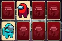 Crewmates och Impostors Memory är ett roligt minnesspel