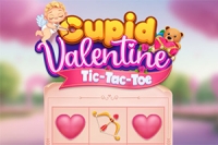 Upplev Cupids roliga värld i Valentine Tic-Tac-Toe!