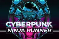 Cyberpunk Ninja Runner är ett actionfyllt parkour-racingspel