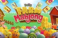 Kolla in dagligen för en ny mahjong-layout med bondgårdstema att spela