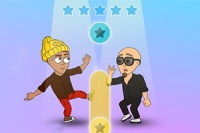 Släpp lös rytmen och dominera dansgolvet i Dance Battle där varje klick räknas!