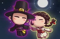Darkmaster and Lightmaiden är ett kooperativt 2D-pusselplattformsspel